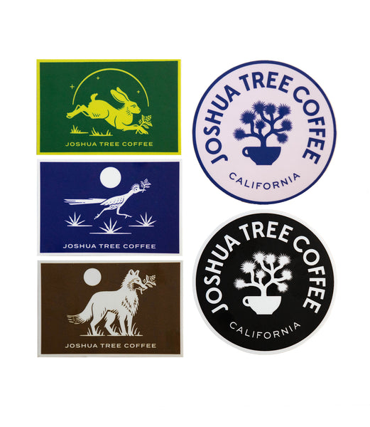 5-Sticker Bundle – Joshua Tree Coffee Company